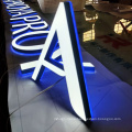 Factory price 3d lighting led letters high quality illuminate custom backlit letter adevetising channel letter